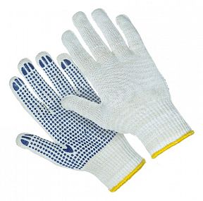 Перчатки 5-нитей 7,5 класс ПВХ Точка (люкс) Перчатки 5-нитей 7,5 класс ПВХ Точка (люкс)